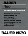Click to download Bauer Nizo user's manual.