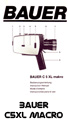 Click to download Bauer C5XL Macro user's manual.