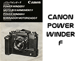 Click to download Canon Power Winder F user's manual.