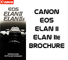 Click to download Canon EOS Elan II brochure.