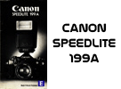 Click to download Canon Speedlite 199A user's manual.