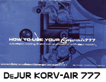 Click to download DeJur Korv-air 777 user's manual.