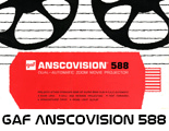 Click to download GAF Anscovision 588 user's manual.
