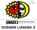 Click to download Gossen Lunasix 3 user's manual.