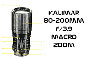 Click to download Kalimar 80-200mm f/3.9 Macro Zoom Lens user's manual.