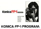 Click to download Konica FP-1 Program user's manual.