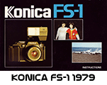 Click to download Konica FS-1 1979 user's manual.