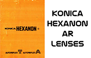 Click to download Konica Hexanon AR Lenses brochure.
