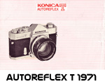 Click to download Konica Autoreflex T 1971 user's manual.
