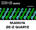 Click to download Mamiya ZE-2 Quartz user's manual.
