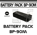 Click to download Minolta Battery Pack BP-90M user's manual.
