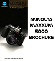 Click to download Minolta Maxxum 5000 brochure.