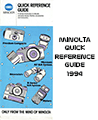 Click to download Minolta Quick Referece Guide 1994.