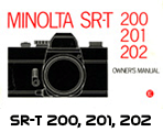 Click to download Minolta SR-T 200, 201, 202 user's manual.