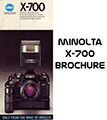 Click to download Minolta X-700 brochure.