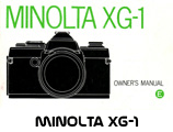 Click to download Minolta XG-1 user's manual.