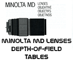 Click to download Minolta MD Lens Depth-of-Field Tables.