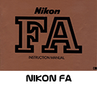 Click to download Nikon FA user's manual.