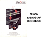 Click to download Nikon N8008 AF brochure.