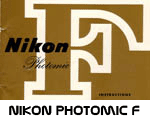 Click to download Nikon Photomic F user's manual.