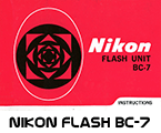 Click to download Nikon Flash BC-7 user's manual.