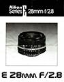 Click to download Nikon Series E 28mm f/2.8 user's manual.