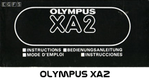 Click to download Olympus XA2 user's manual.