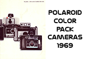 Click to download Polaroid Color Pack Cameras 1969 brochure.