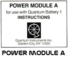 Click to download Quantum Module A user's manual.