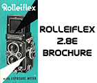 Click to download Rolleiflex 2.8E brochure.