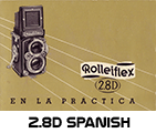 Click to download Rolleiflex 2.8D Spanish user's manual.