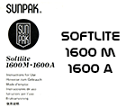 Click to download Sunpak Softlite 1600M 1600A user's manual.