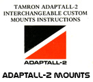 Click to download Tamron Adaptall-2 Lens Mounts instructions.