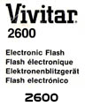Click to download Vivitar 2600 user's manual.