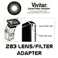 Click to download Vivitar 283 Lens/Filter Adapter instructions.