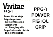 Click to download Vivitar PPG-1 Power Pistol Grip instructions.
