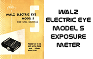 Click to download Walz Electric Eye Model S instructions.