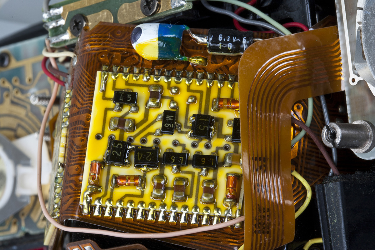 Close-up pentaprism.